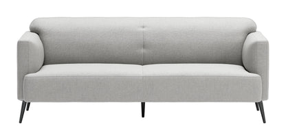 Amsterdam Sofa Light Gray-Sofas & Loveseats-Zuo Modern-LOOMLAN