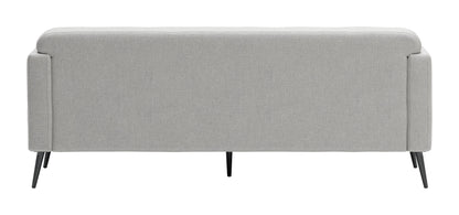 Amsterdam Sofa Light Gray-Sofas & Loveseats-Zuo Modern-LOOMLAN