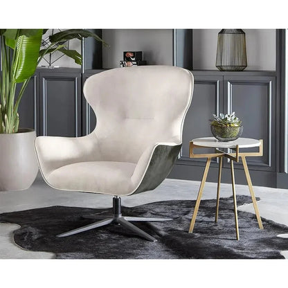SUNPAN Anak Marble Top Round End Table