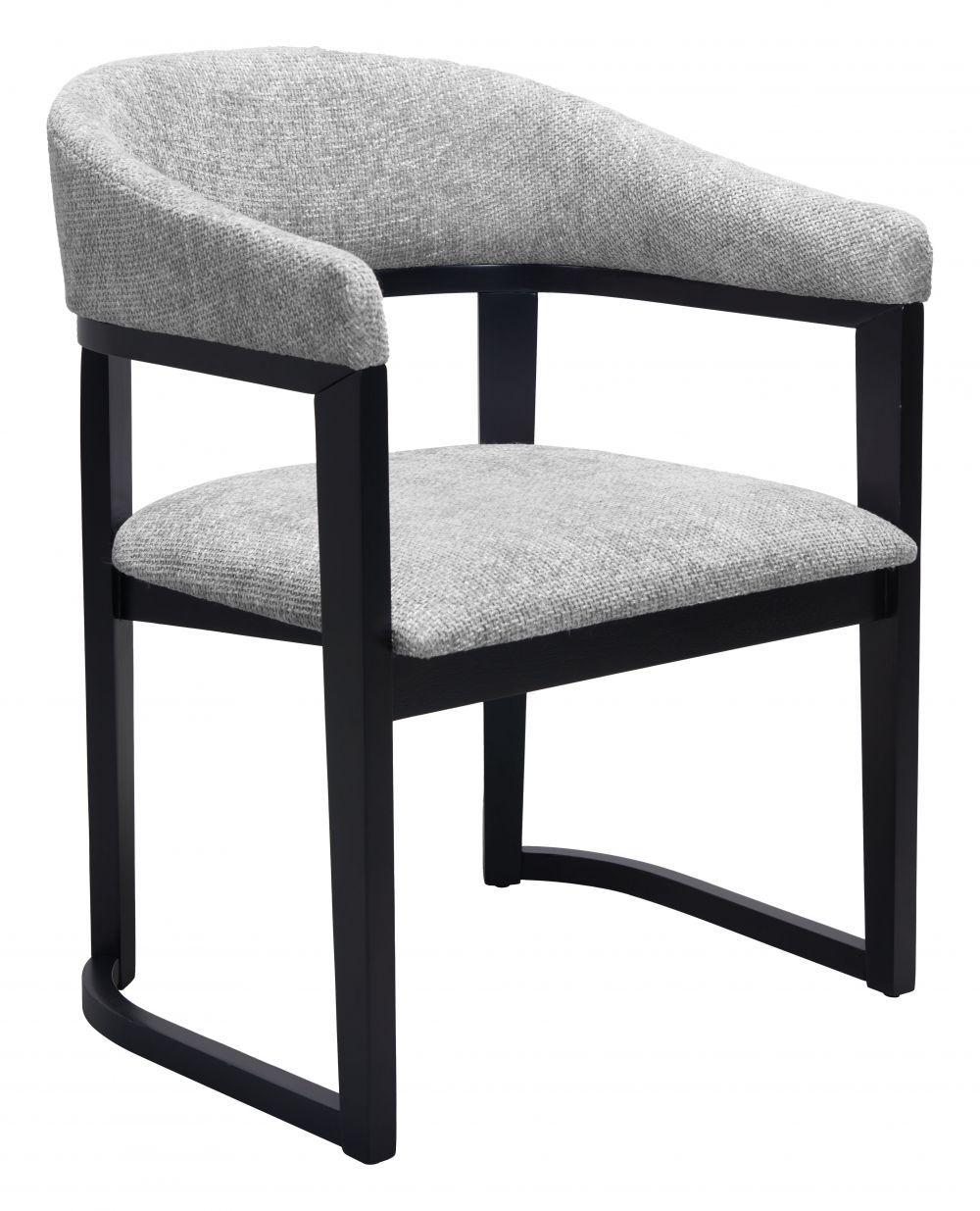 Zuo Modern Anasa Grey Fabric Dining Chair