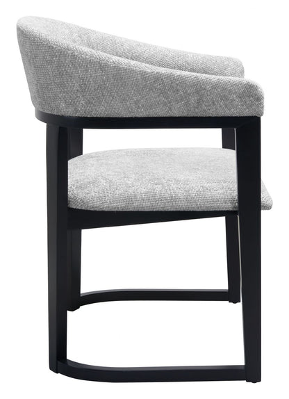 Zuo Modern Anasa Grey Fabric Dining Chair