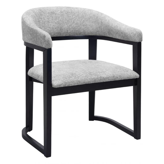 Zuo Modern Anasa Grey Fabric Dining Chair