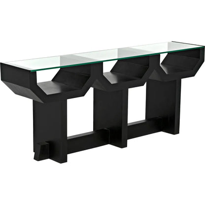 Noir Ando Console Sofa Table