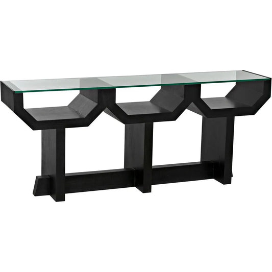 Noir Ando Console Sofa Table