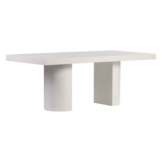 Andoo Dining Table - Ivory White Outdoor Dining Table-Outdoor Dining Tables-Seasonal Living-Sideboards and Things