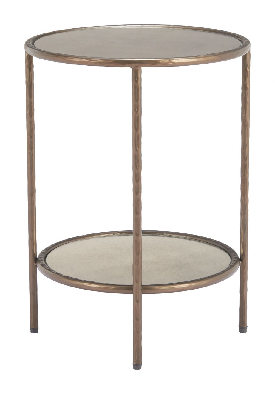 Zuo Modern Anelli Steel Frame Round Side Table
