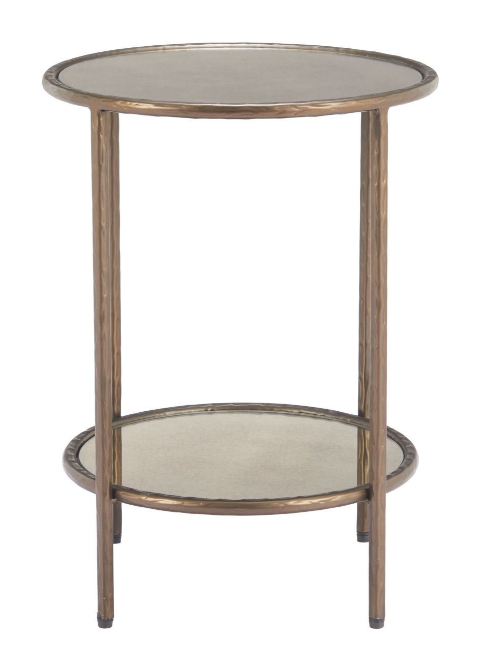Zuo Modern Anelli Steel Frame Round Side Table