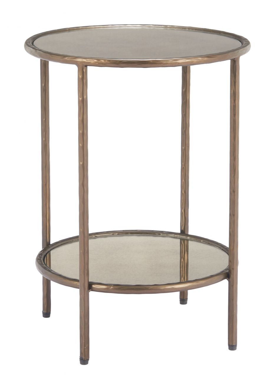 Zuo Modern Anelli Steel Frame Round Side Table