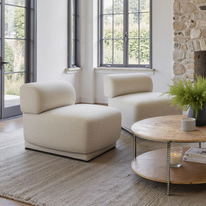 Zuo Modern Anese Textured Fabric Club Chair