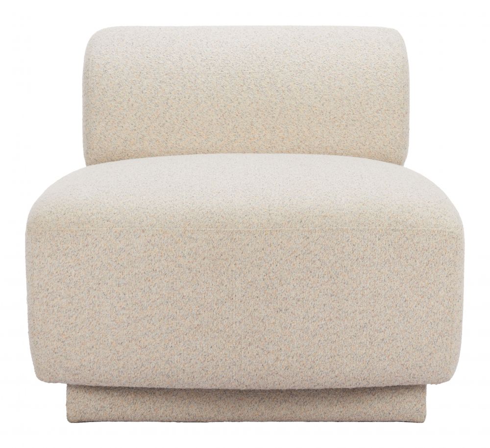 Zuo Modern Anese Textured Fabric Club Chair