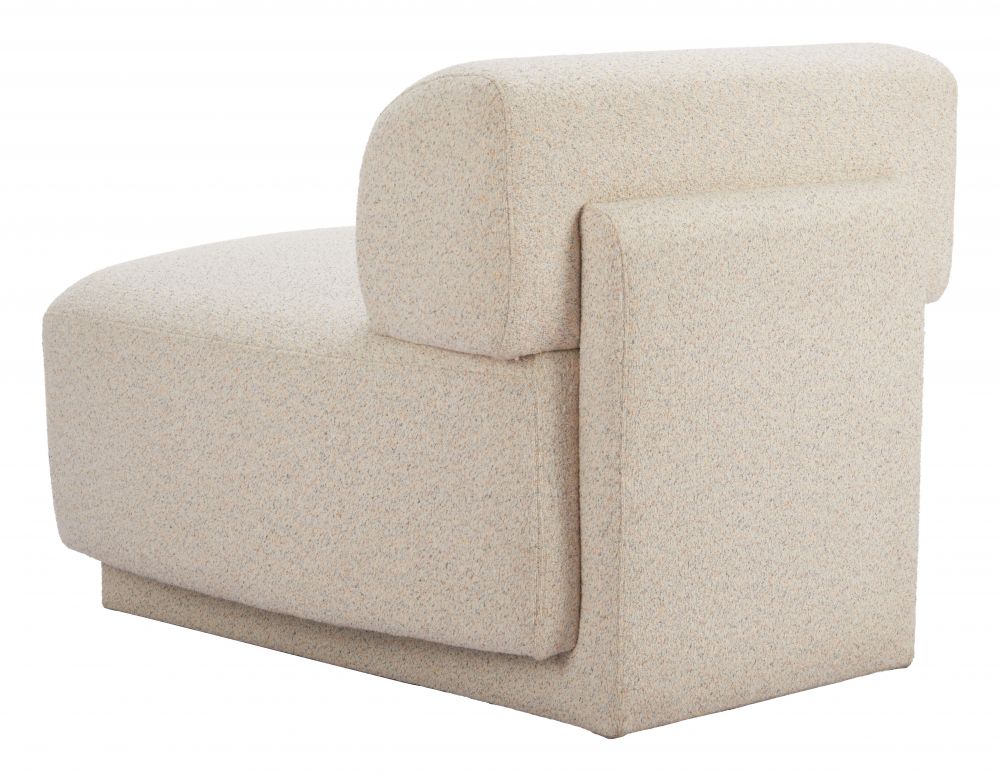 Zuo Modern Anese Textured Fabric Club Chair