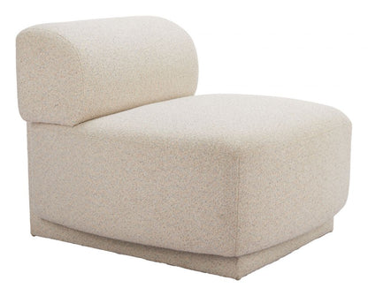 Zuo Modern Anese Textured Fabric Club Chair