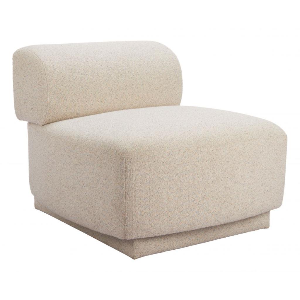 Zuo Modern Anese Textured Fabric Club Chair