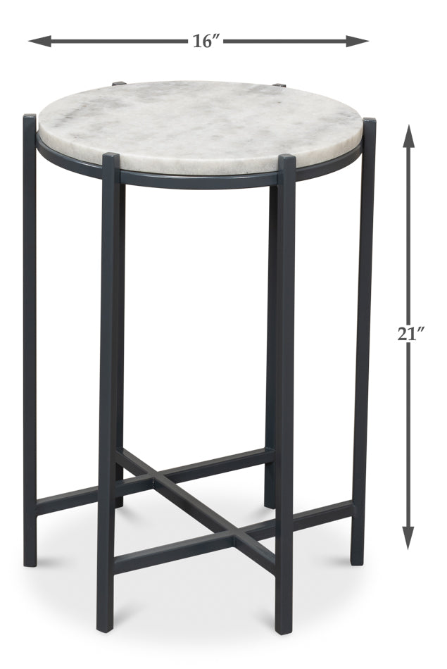 Anise Side Table-Side Tables-Sarreid-LOOMLAN