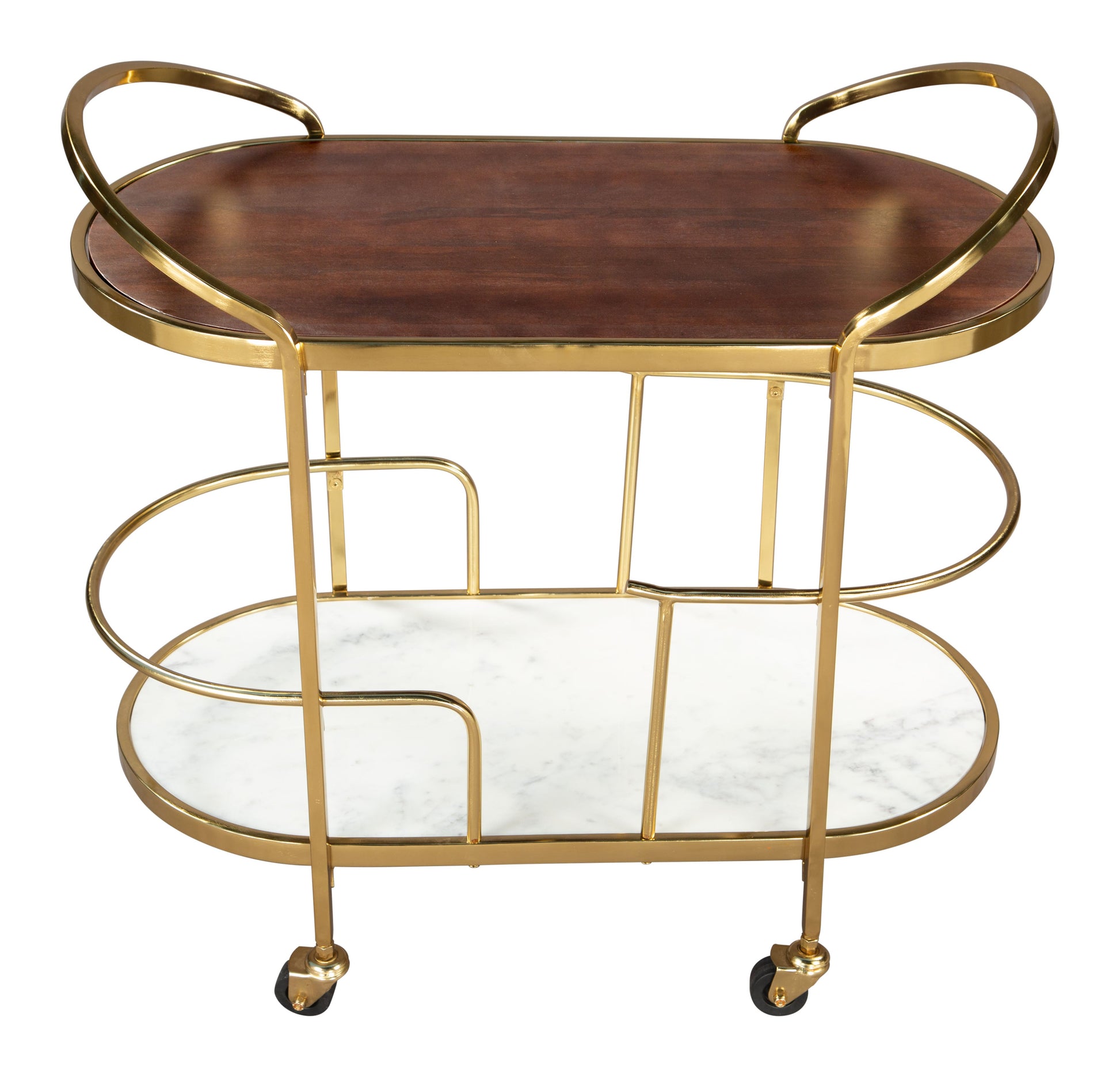 Antalya Bar Cart Multicolor-Home Bar Carts-Zuo Modern-LOOMLAN