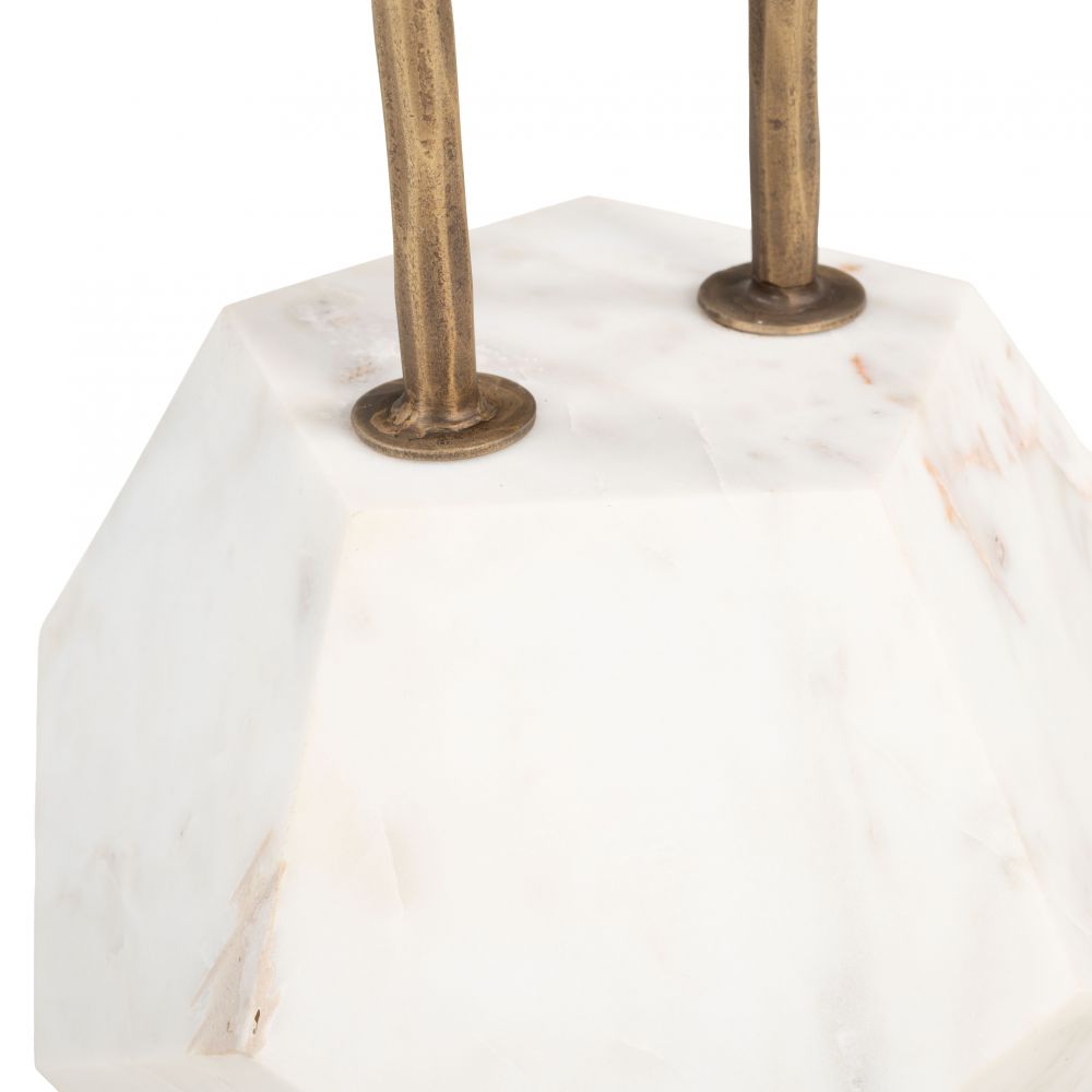 Zuo Modern Anten Marble Base Nesting Side Table