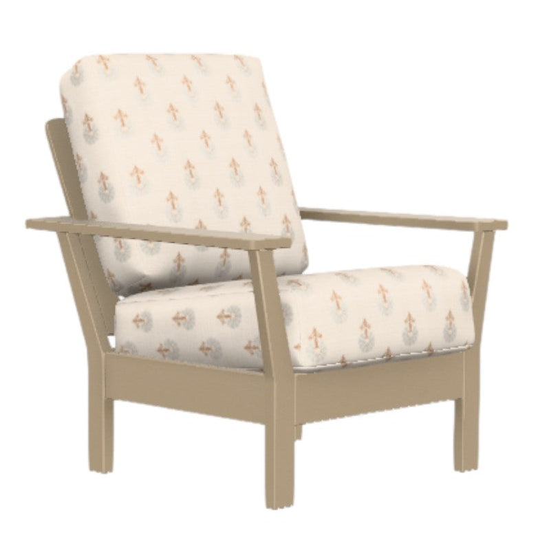 Telescope Antero Cushion Chair with Outdoor Coffee Table 4PC Set