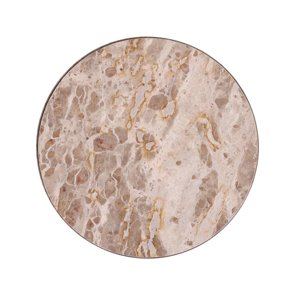 Furniture Classics Anthony Marble Top Round Side Table