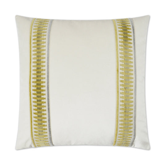 D.V. Kap Antibes Yellow Throw Pillow With Insert
