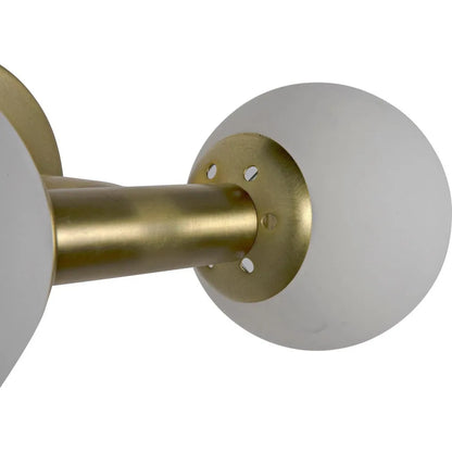 Antiope Metal & Glass Sconce Antique Brass