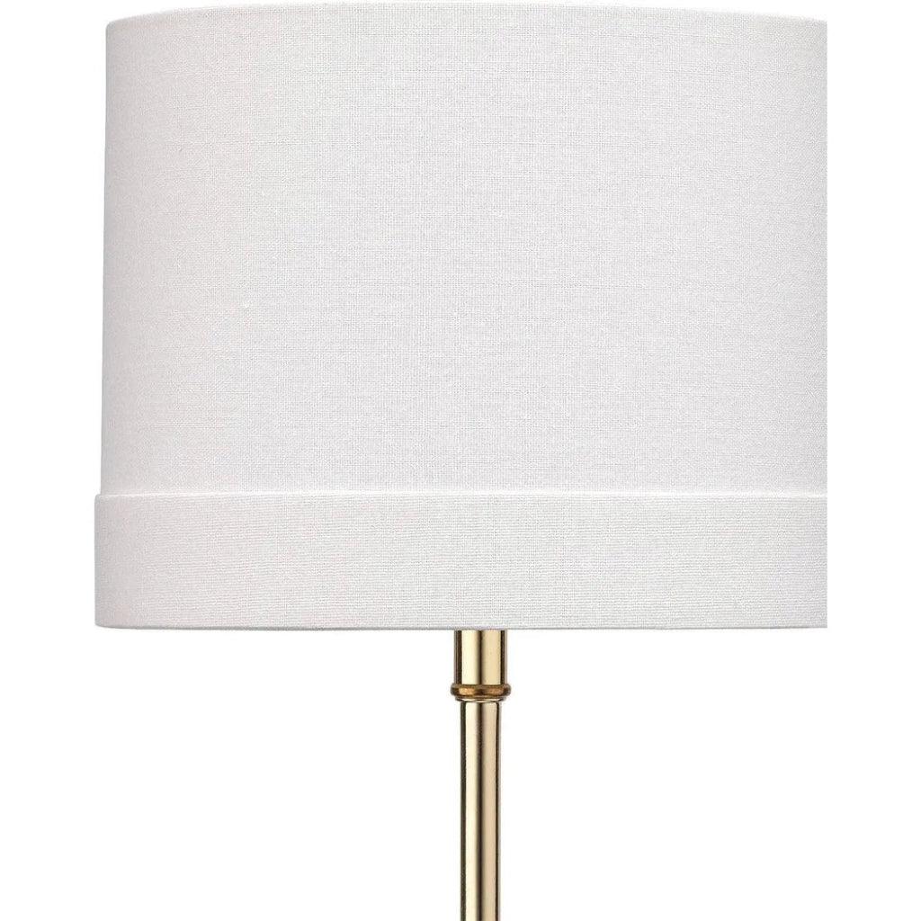 Antique Brass Marble Iron Grace Table Lamp - LOOMLAN - Jamie Young - Table Lamps