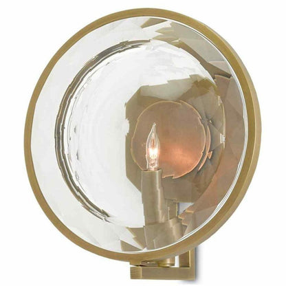 Antique Brass Marjie Scope Wall Sconce Marjorie Skouras Wall Sconces Sideboards and Things By Currey & Co