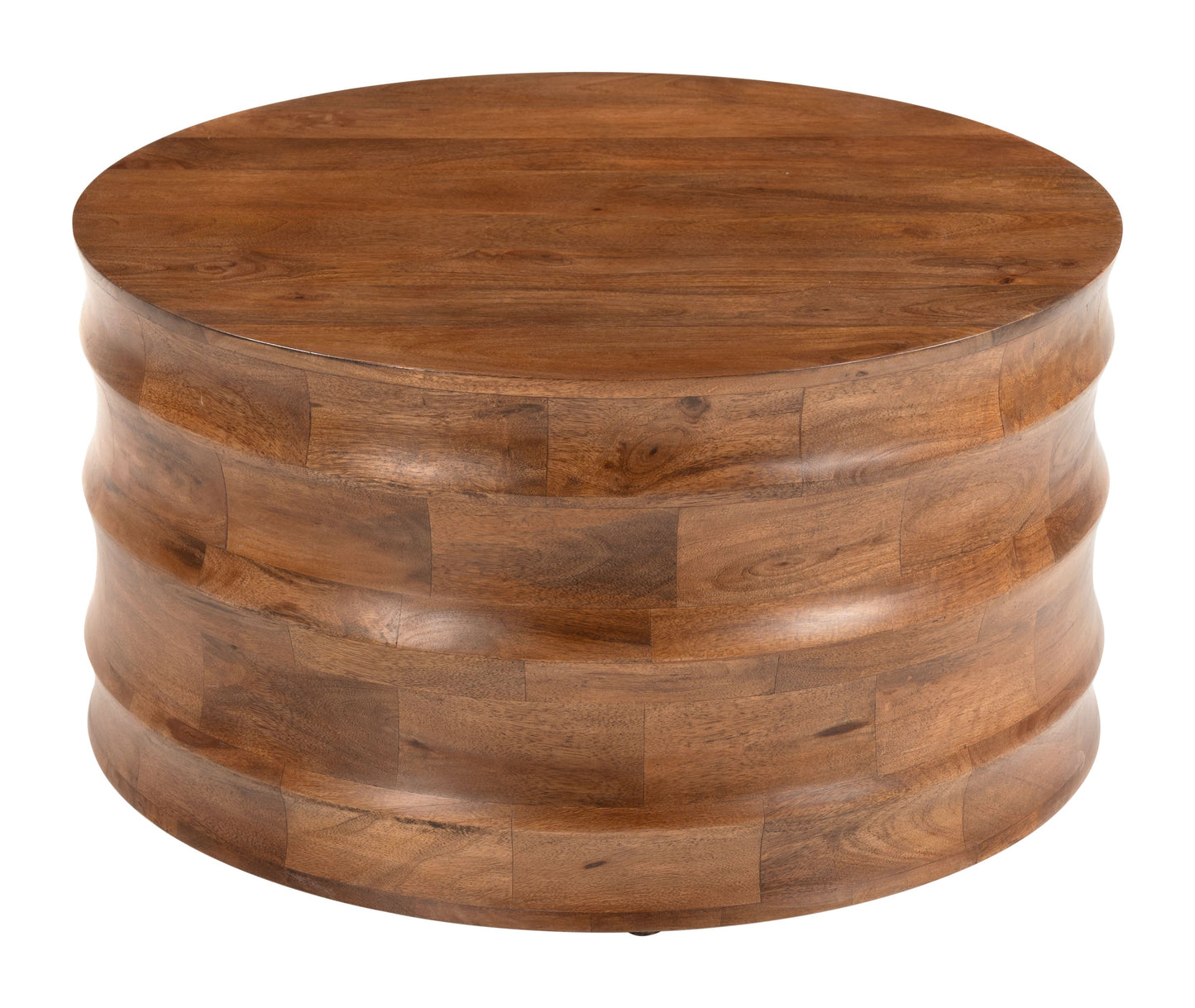 Antium Coffee Table Walnut-Coffee Tables-Zuo Modern-LOOMLAN