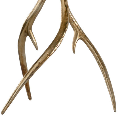 Wildwood Antler Hall Brass Made Table Lamp