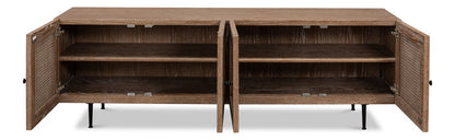 Anton Credenza TV Stand Cabinet for Living Room-TV Stands & Media Centers-Sarreid-LOOMLAN