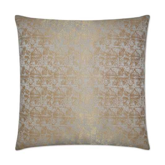 D.V. Kap Anton Gold Throw Pillow With Insert
