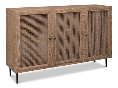 Anton Sideboard 3 Door Buffet for Dining Room-Sideboards-Sarreid-LOOMLAN