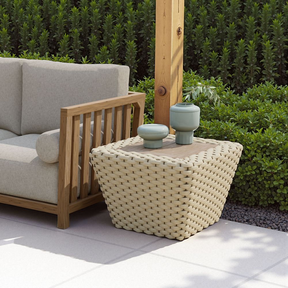 Zuo Modern Antul Wooden Square Coffee Table