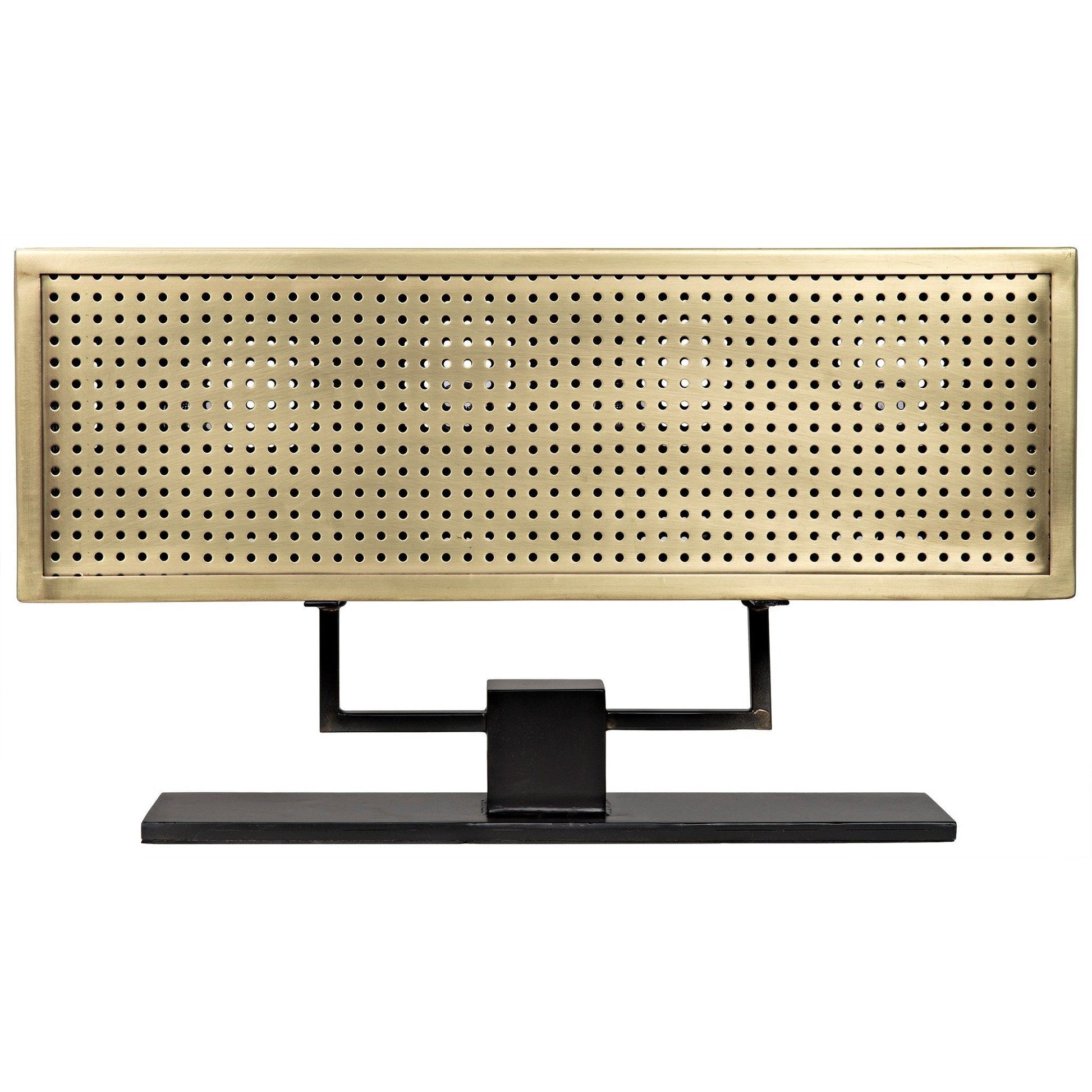 Apollo Metal Table Lamp With Brass Finish-Table Lamps-Noir-Sideboards and Things