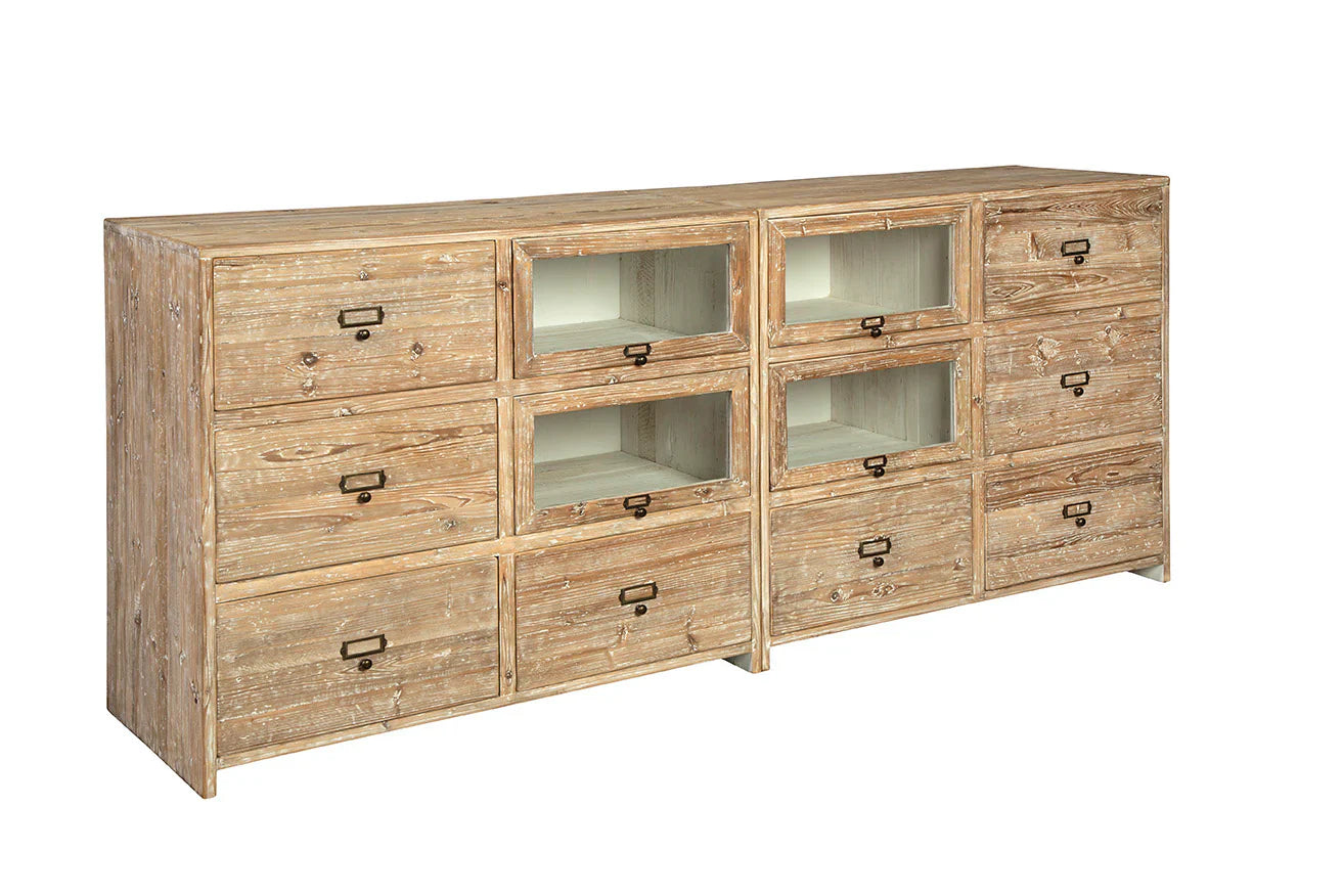 Apothecary Aesthetic Designed Wooden Display Chest