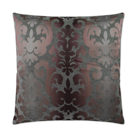 D.V. Kap Aquitaine Grey Throw Pillow With Insert