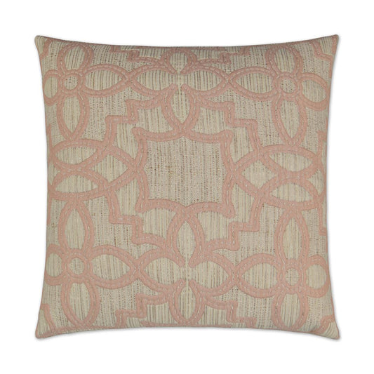 D.V. Kap Arabesque Blush Brown Throw Pillow Insert