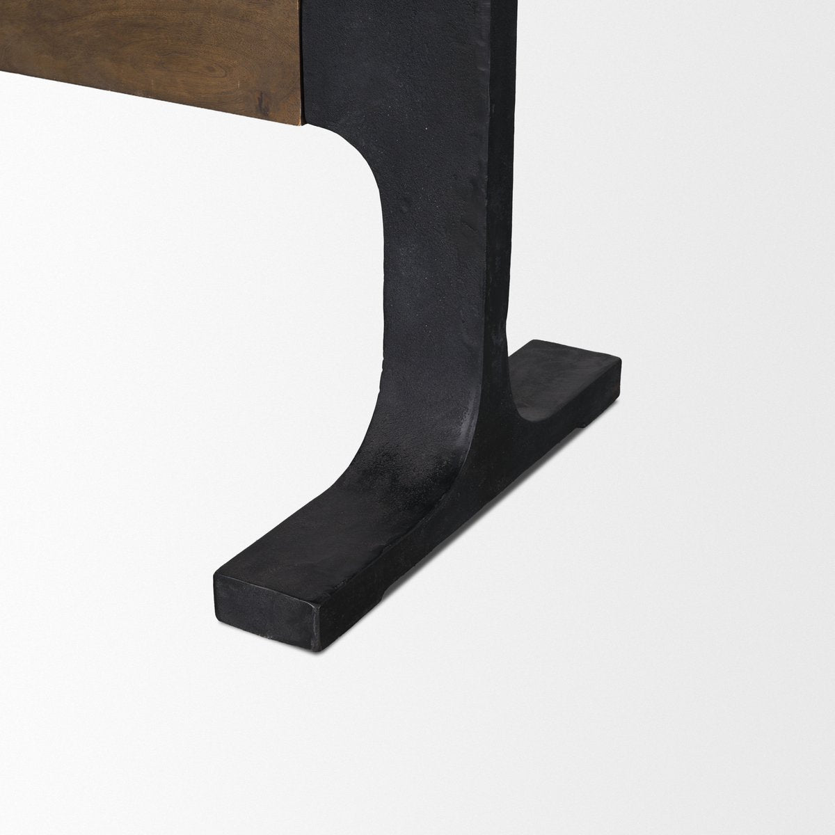 Mercana Araxi Solid Wood Top Rectangular Dining Table