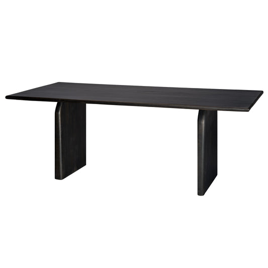 Arc Dining Table - Black-Dining Tables-Jamie Young-Sideboards and Things