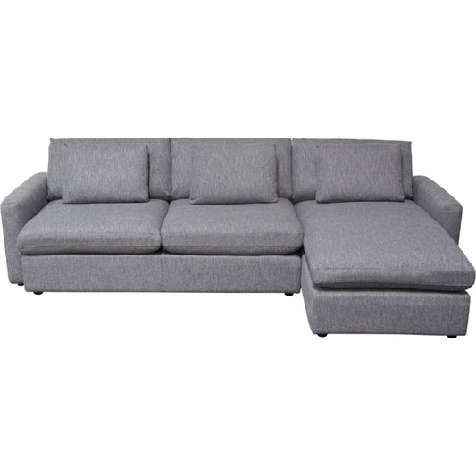 Arcadia 2PC Reversible Chaise Sectional-Sectionals-Diamond Sofa-Sideboards and Things 