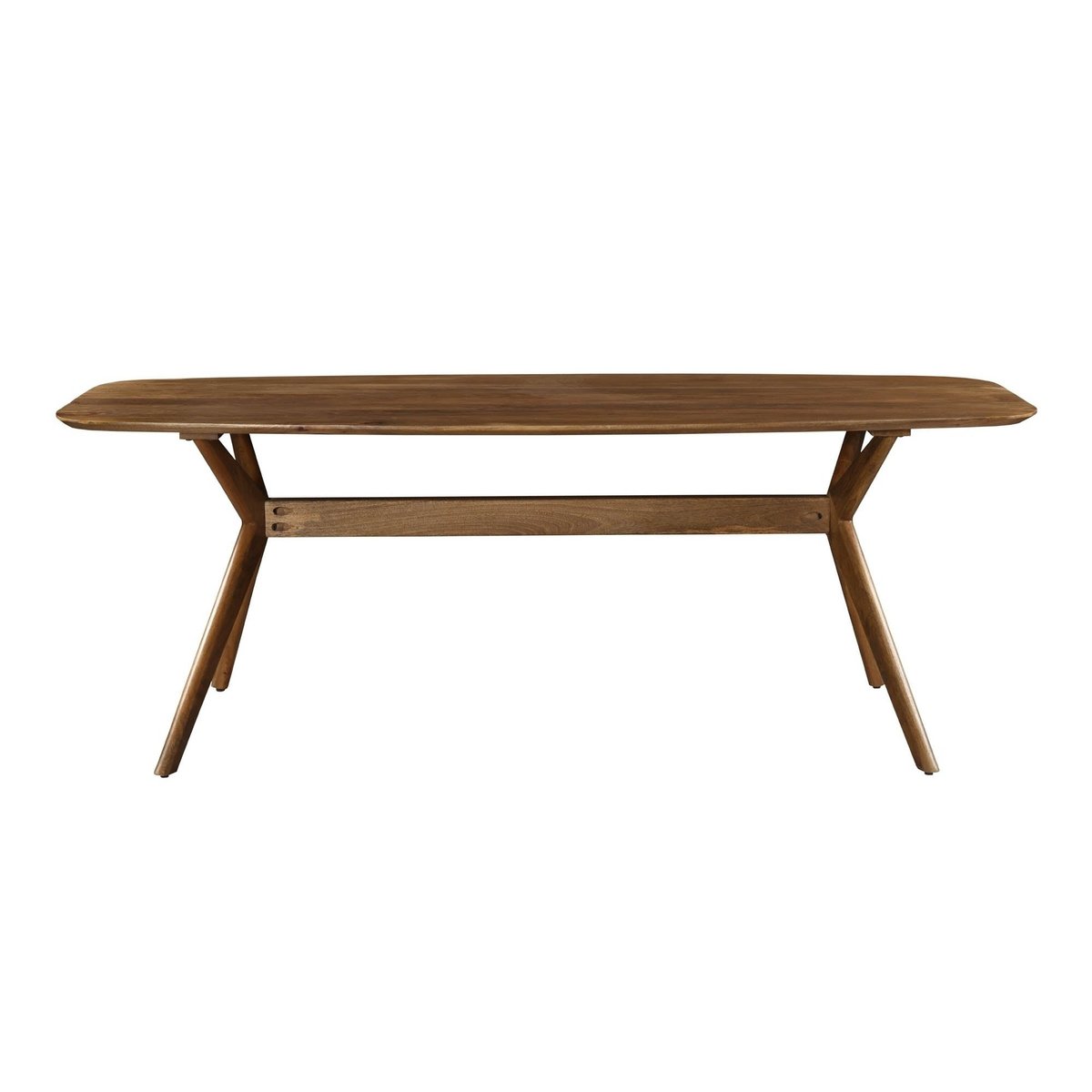 LH Home Arcadia Wooden Brown Dining Table