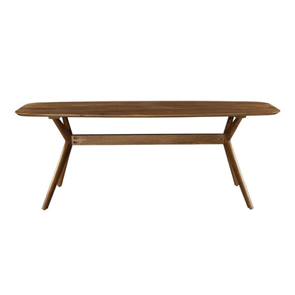 LH Home Arcadia Wooden Brown Dining Table