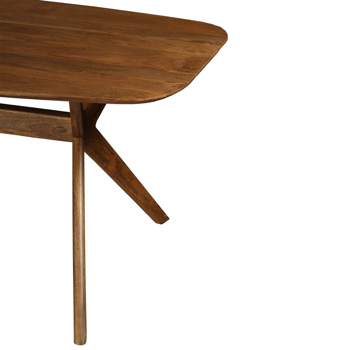 LH Home Arcadia Wooden Brown Dining Table