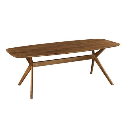 LH Home Arcadia Wooden Brown Dining Table