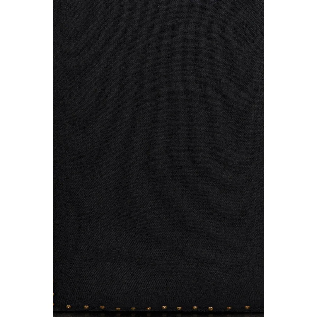 Arch Black Wooden Bed Frame