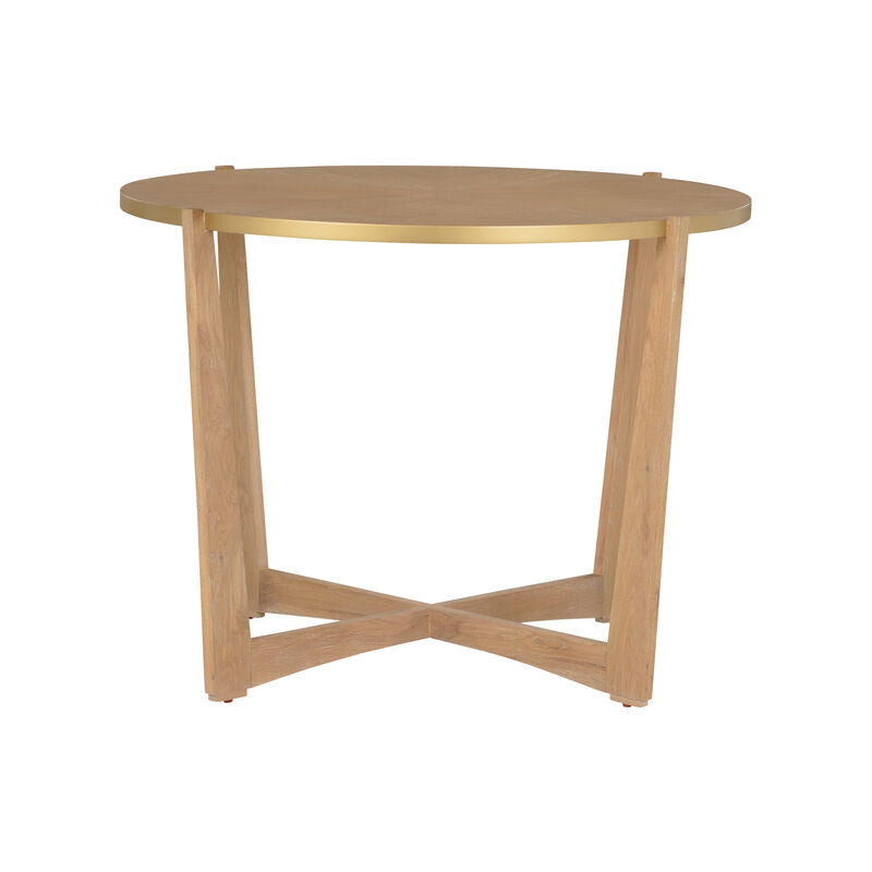 Chelsea House Ardoise Wooden Round Center Table