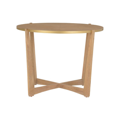 Chelsea House Ardoise Wooden Round Center Table