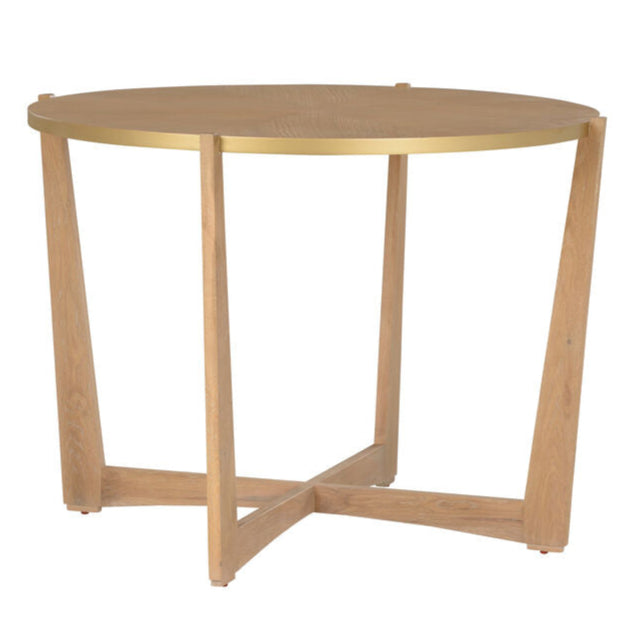 Chelsea House Ardoise Wooden Round Center Table