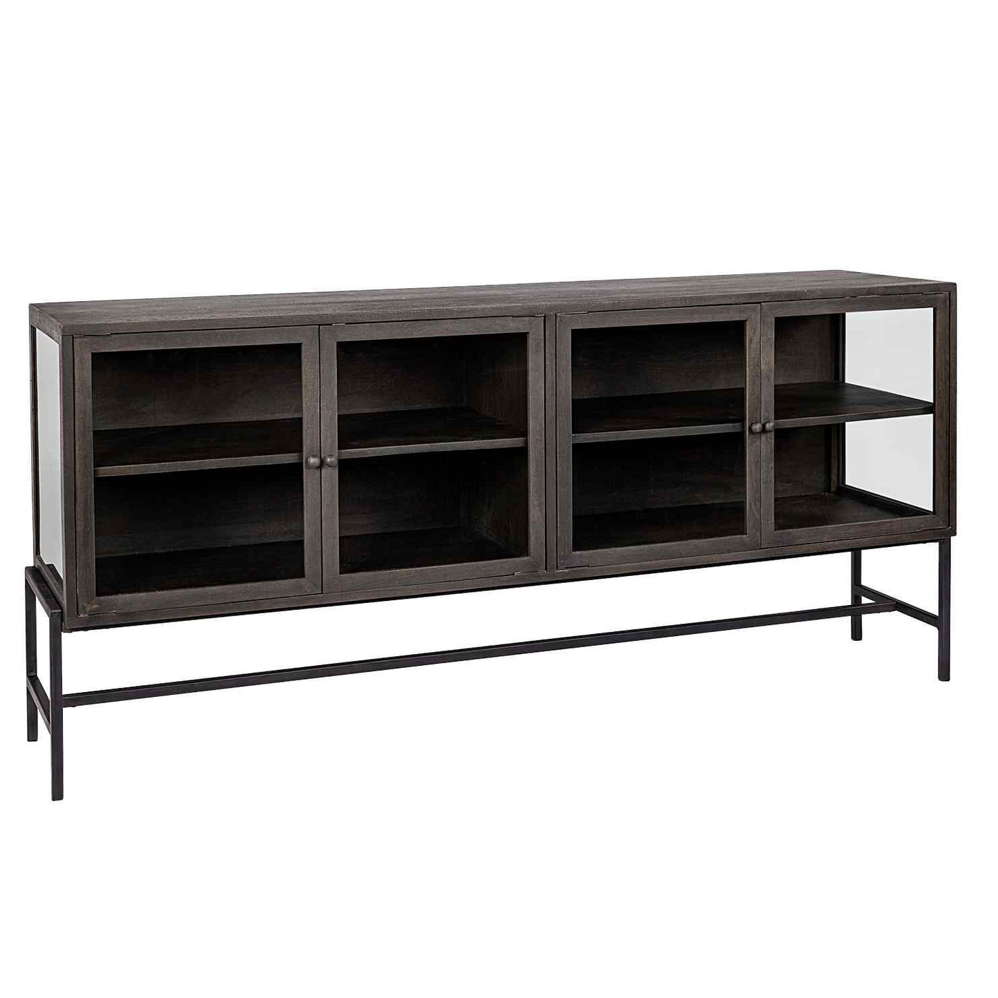 Arelius Four Glass Doors Sideboard