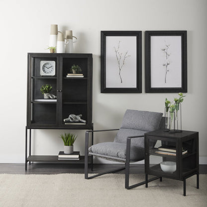 Mercana Arelius Wooden Rectangular Side Table