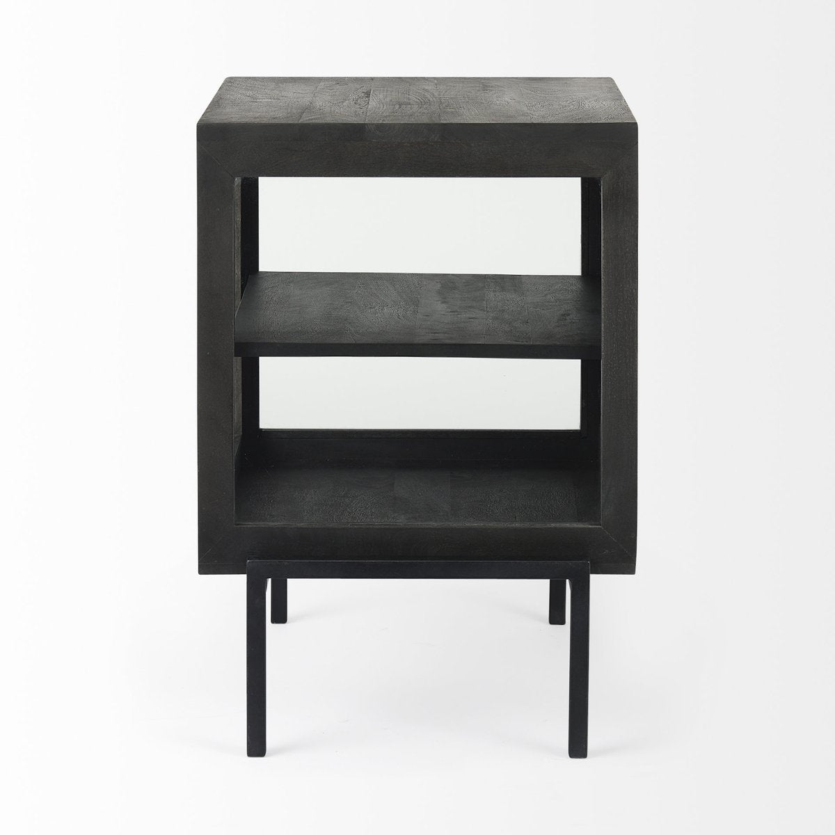 Mercana Arelius Wooden Rectangular Side Table